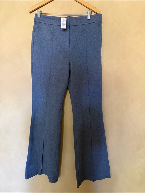 LOFT Pants - Loft Pant Womens Trousers Chambray Blue size 10 NWT